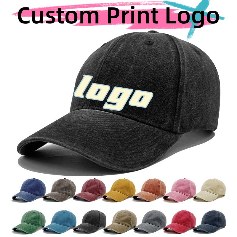 Hat Snapback Cap - カスタムプリントロゴ入りヴィンテージ風ウォッシュドコットン野球帽、コットン製スナップバックキャップ、ヒップホップ、ソフトトップ、無地帽子