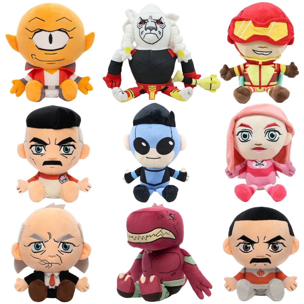 Men Accessories For Birthday Gift - 無敵のぬいぐるみ漫画オムニマンイブマークグレイソンぬいぐるみ人形ソフトぬいぐるみマスコットコスチュームハロウィン誕生日プレゼントアクセサリー