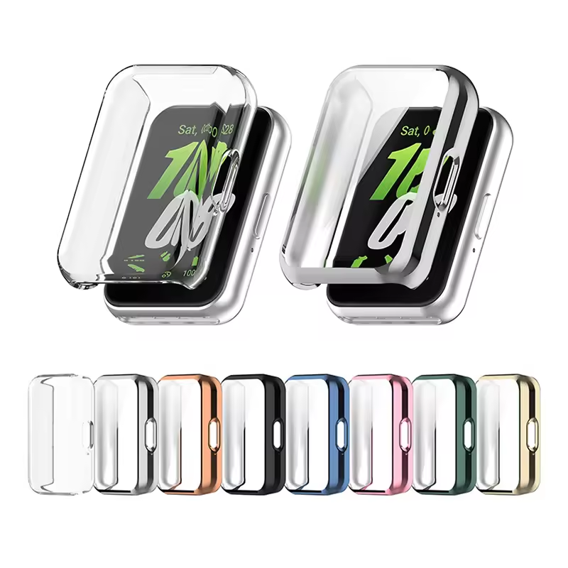 Men Accessories All - サムスンギャラクシー用スクリーンプロテクター,ソフトTpuバンパー,サムスンギャラクシーフィット3用スマートウォッチアクセサリー