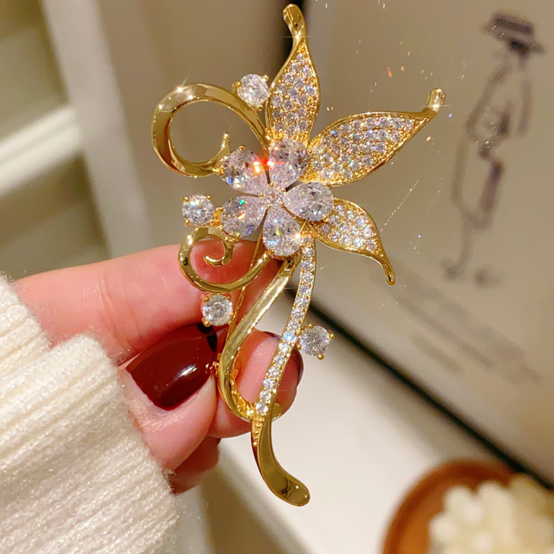 Men'S Accessories Trends 2025 - 1Pc 鮮やかな花のブローチ女性男性のための目を引くアクセサリーステージ & 特別な機会のための思い出に残るギフトアイテム 2025 トレンド