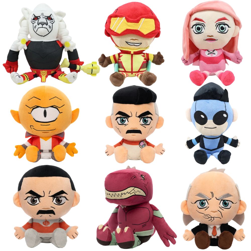 Men Accessories For Birthday Gift - 無敵のぬいぐるみ漫画オムニマンイブマークグレイソンぬいぐるみ人形ソフトぬいぐるみマスコットコスチュームハロウィン誕生日プレゼントアクセサリー