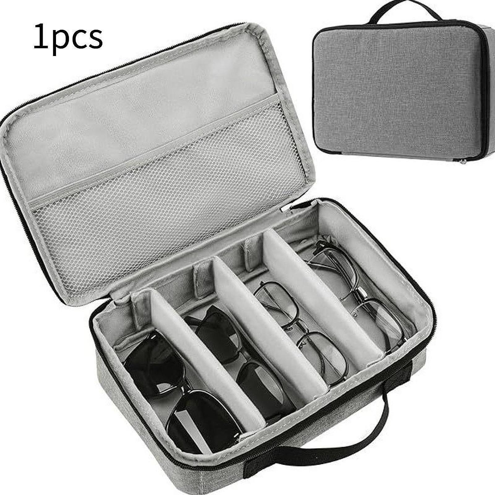 Men'S Accessories Organizer Tray - トラベルサングラスオーガナイザー ジッパーサングラスジュエリーコレクションケース キーウォッチアイウェアポーチバッグ レディース メンズ 旅行