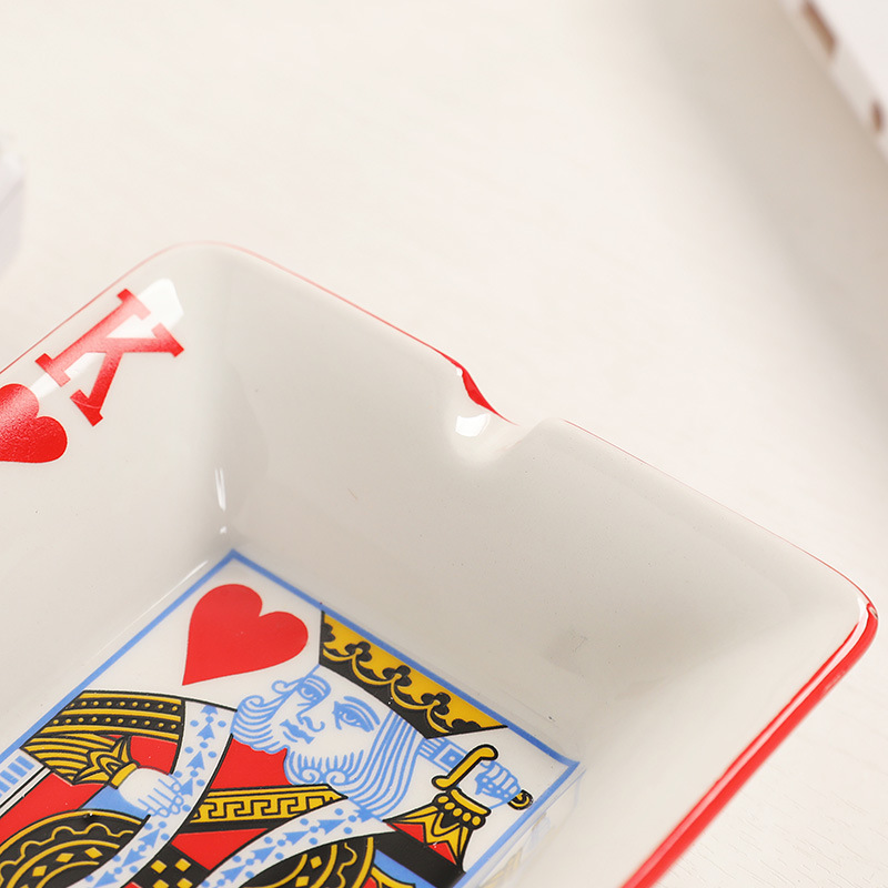 クリエイティブなセラミックシュトレイ,家庭,オフィス,ポーカ - Men'S Accessories Tray のレビューと価格