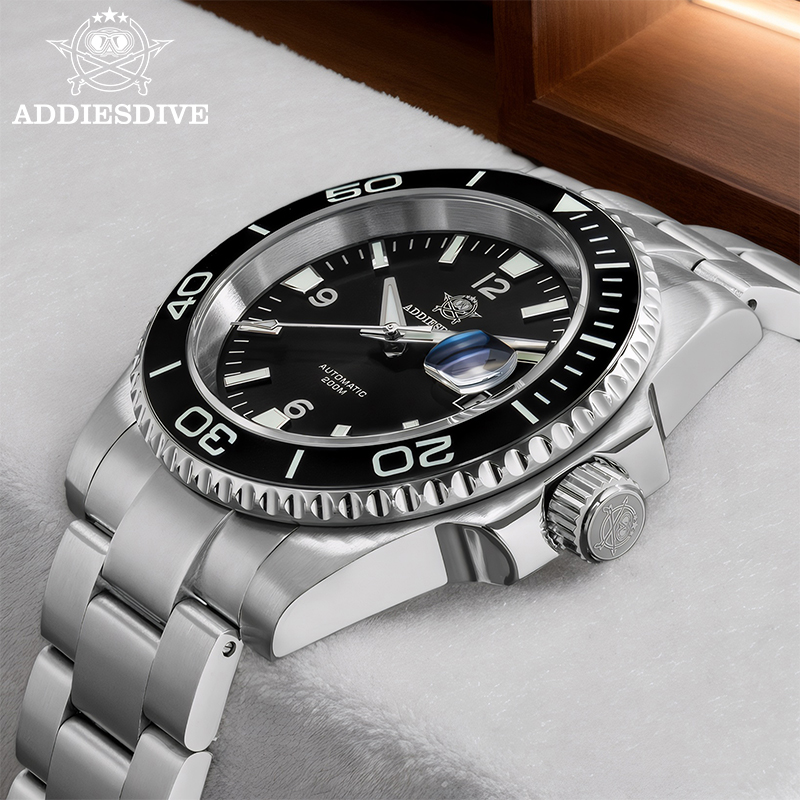 ADDIESDIVE 新しいダイビングギフト腕時計メンズ 8 - Men Accessories Jewelry のレビューと価格