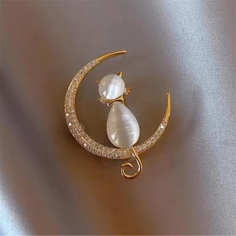 かわいい猫ブローチ男性女性用レトロ子猫動物ブローチピンジュエ - Men'S Accessories Trends 2025 のレビューと価格