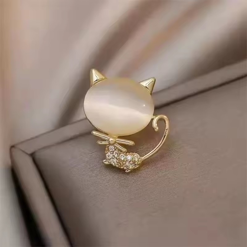 かわいい猫ブローチ男性女性用レトロ子猫動物ブローチピンジュエ - Men'S Accessories Trends 2025 のレビューと価格