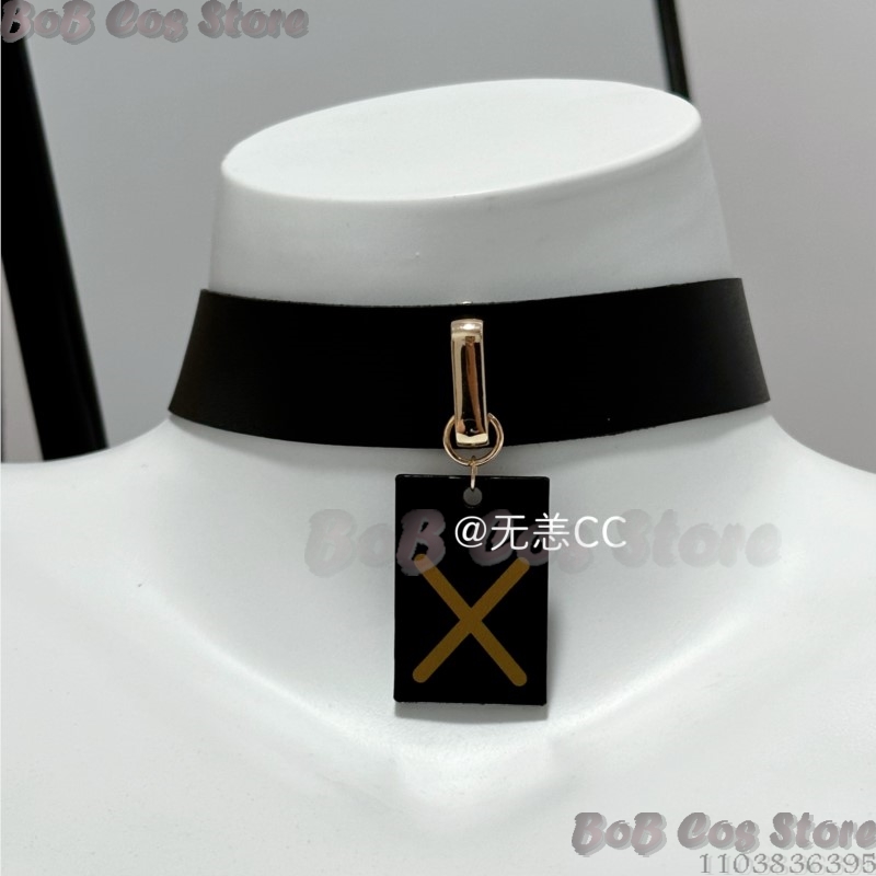 9S チョーカーゲーム Nie コスプレ衣装黒ネックレスアク - Men Accessories For Birthday Gift のレビューと価格