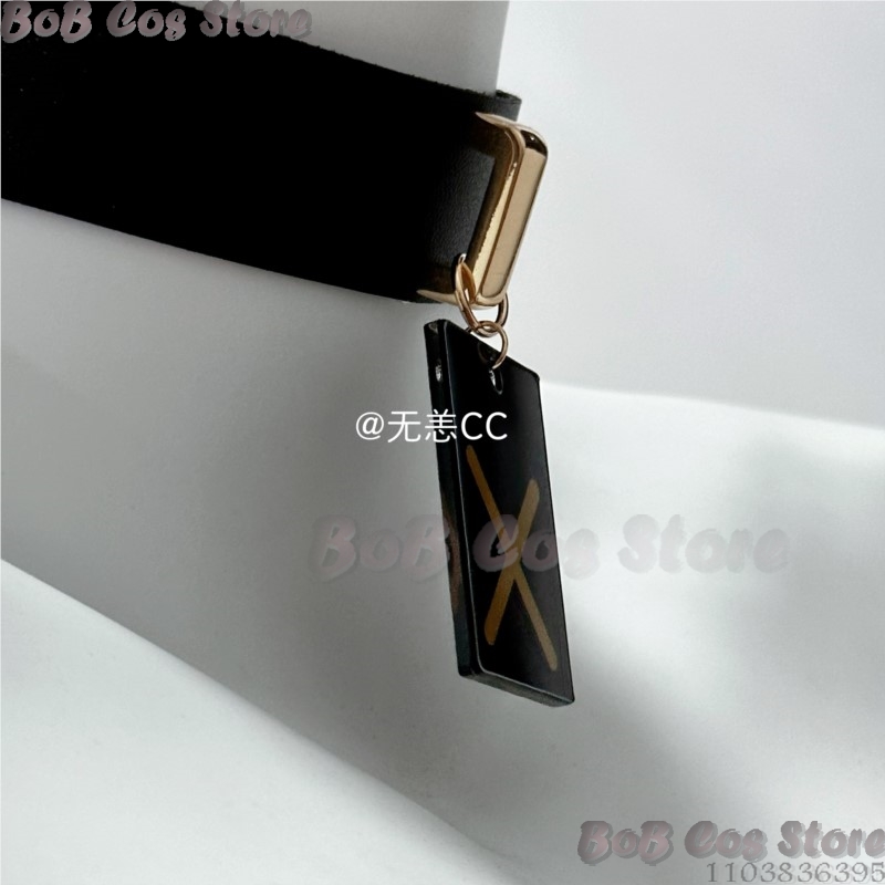 9S チョーカーゲーム Nie コスプレ衣装黒ネックレスアク - Men Accessories For Birthday Gift のレビューと価格