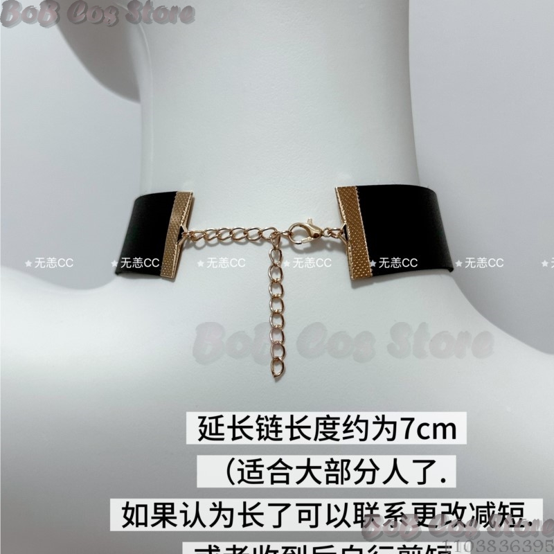 9S チョーカーゲーム Nie コスプレ衣装黒ネックレスアク - Men Accessories For Birthday Gift のレビューと価格
