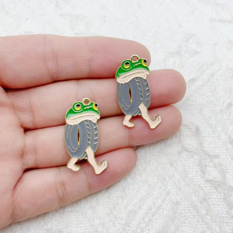 10個入り クリエイティブ合金ドリップオイルジュエリー、モン - Men Accessories Jewelry のレビューと価格