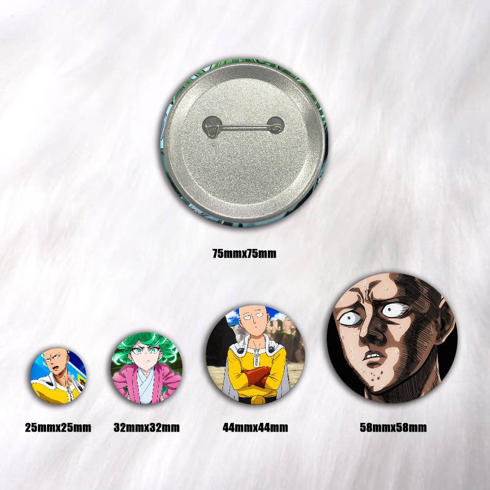 A-O-One P-Punch Man アニメラウンドバッジ - Men Accessories For Birthday Gift のレビューと価格