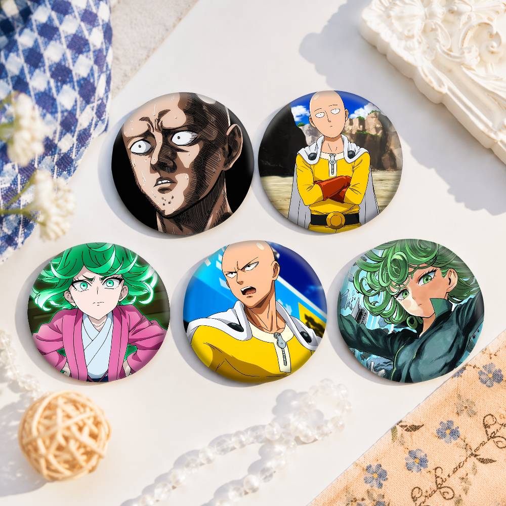 A-O-One P-Punch Man アニメラウンドバッジ - Men Accessories For Birthday Gift のレビューと価格