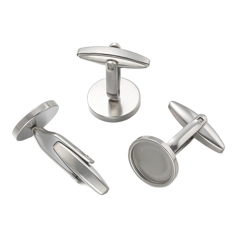5個入り ステンレス製 カフスボタン フラットパッド カボシ - Men'S Accessories Tray のレビューと価格