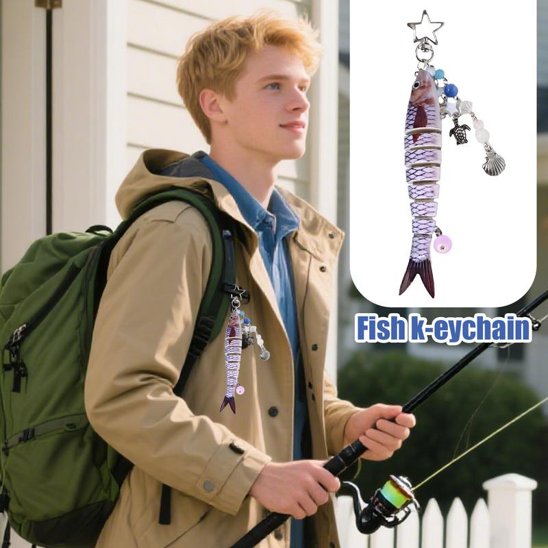 かわいいキーチェーン財布チャーム面白い魚美的チャーム装飾バッ - Men Accessories Aesthetic のレビューと価格