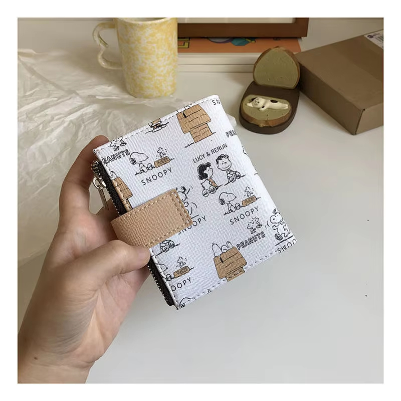 かわいいスヌーピー財布アニメ漫画ショートコインウォレット高価 - Men Accessories For Birthday Gift のレビューと価格