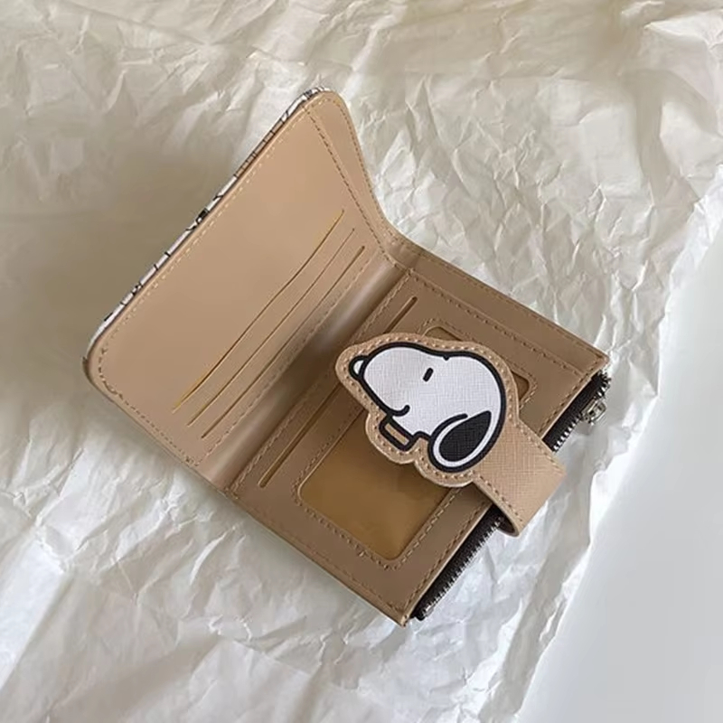 かわいいスヌーピー財布アニメ漫画ショートコインウォレット高価 - Men Accessories For Birthday Gift のレビューと価格