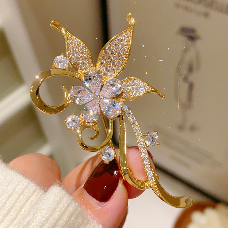 1Pc 鮮やかな花のブローチ女性男性のための目を引くアクセサ - Men'S Accessories Trends 2025 のレビューと価格