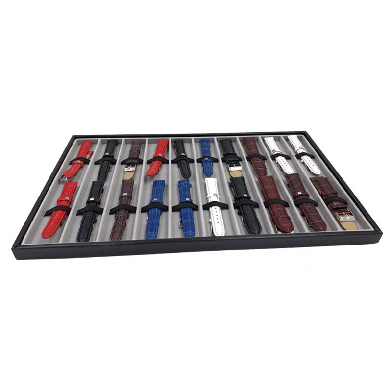 男性用レザーウォッチオーガナイザー,メカニカル腕時計収納ボッ - Men'S Accessories Organizer Tray のレビューと価格