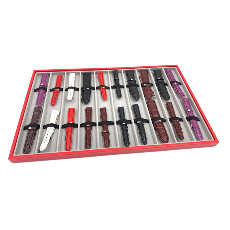 男性用レザーウォッチオーガナイザー,メカニカル腕時計収納ボッ - Men'S Accessories Organizer Tray のレビューと価格