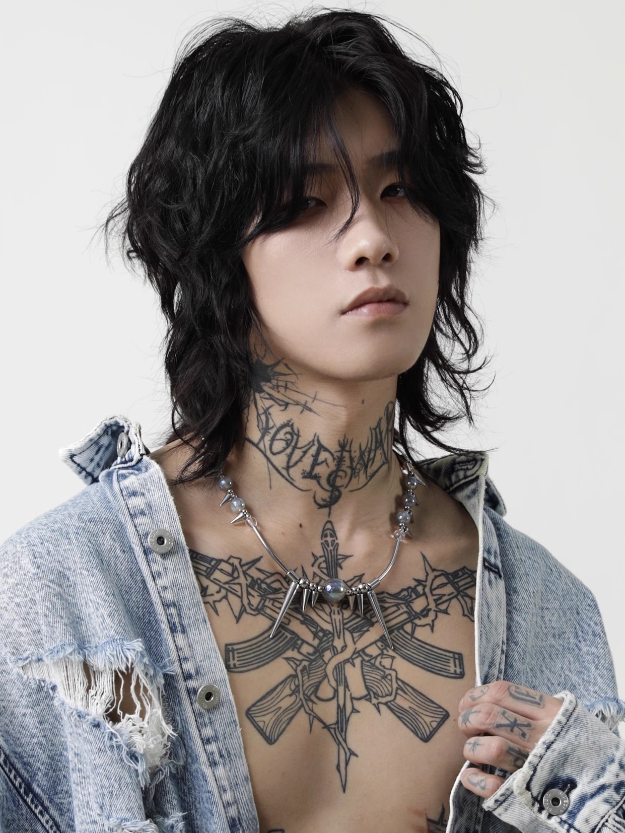 チタン鋼リベットチョーカー男性女性パンクメタルゴス美的ネック - Men Accessories Aesthetic のレビューと価格