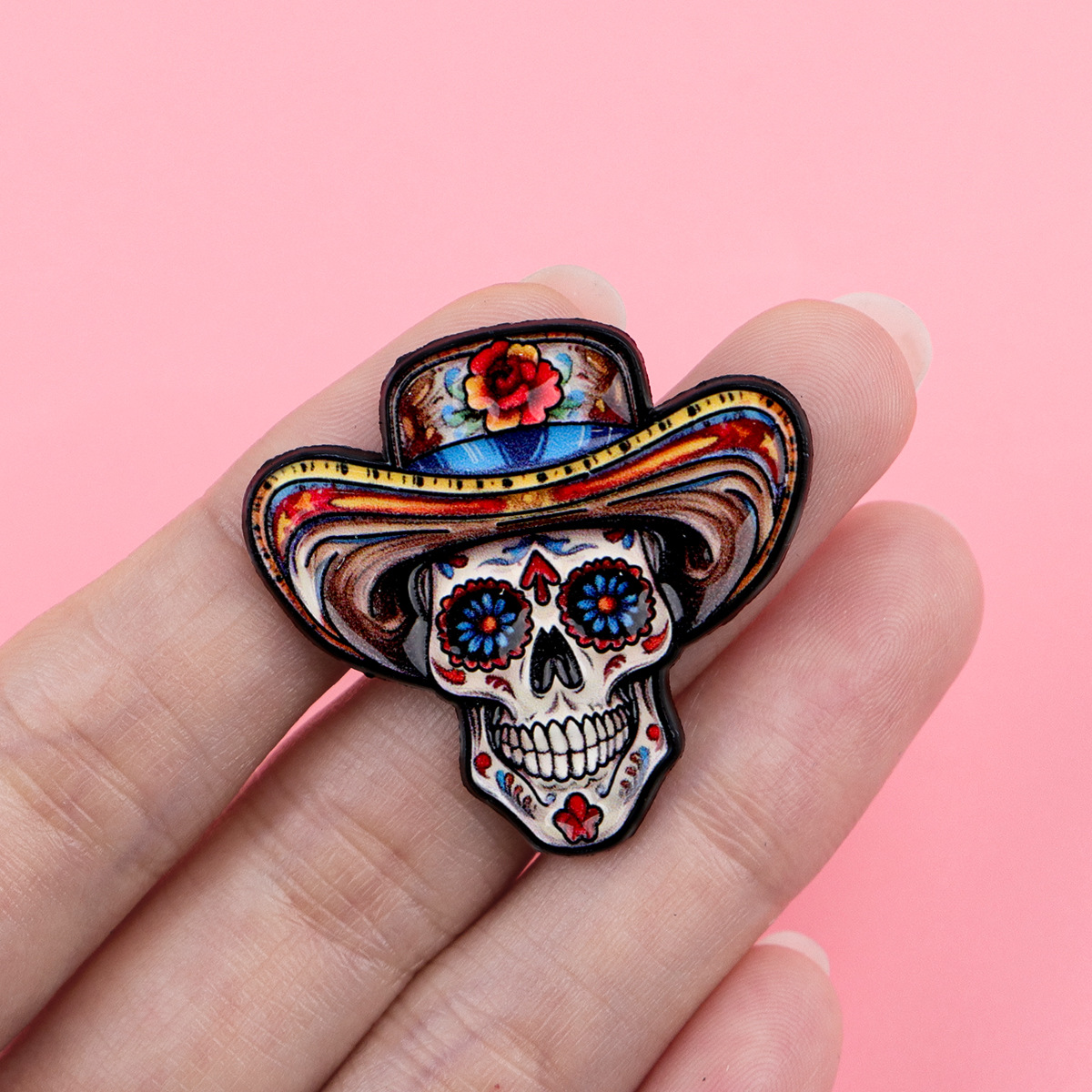 漫画スカルブローチピン合金バッジ、衣類、バックパック、帽子ア - Men'S Accessories Jewelry Sale のレビューと価格