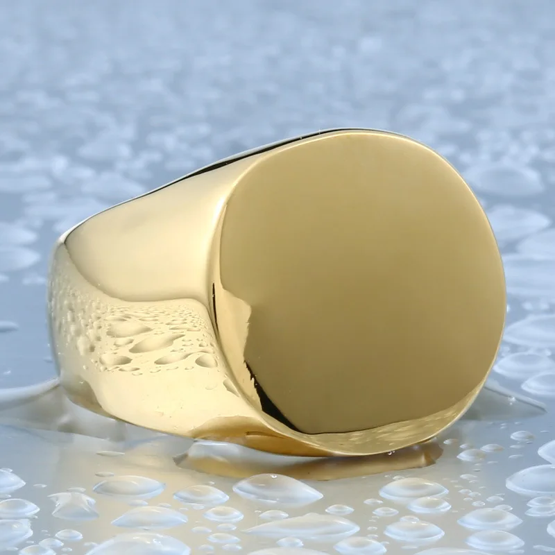 男性用パンクスタイルのバイカーリング,大きな正方形のバックル - Men'S Accessories Jewelry Sale のレビューと価格