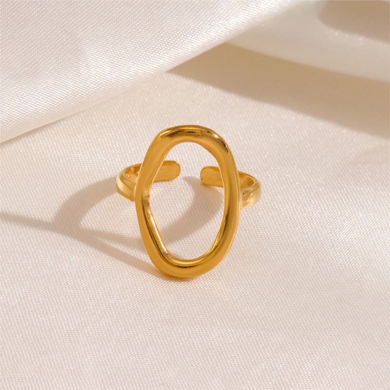 男性と女性のための楕円形のオープンリング,幾何学的なパーティ - Men'S Accessories Jewelry Sale のレビューと価格
