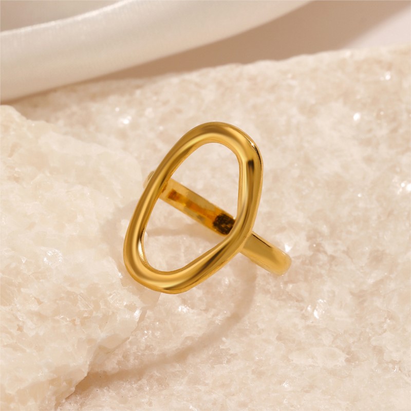 男性と女性のための楕円形のオープンリング,幾何学的なパーティ - Men'S Accessories Jewelry Sale のレビューと価格