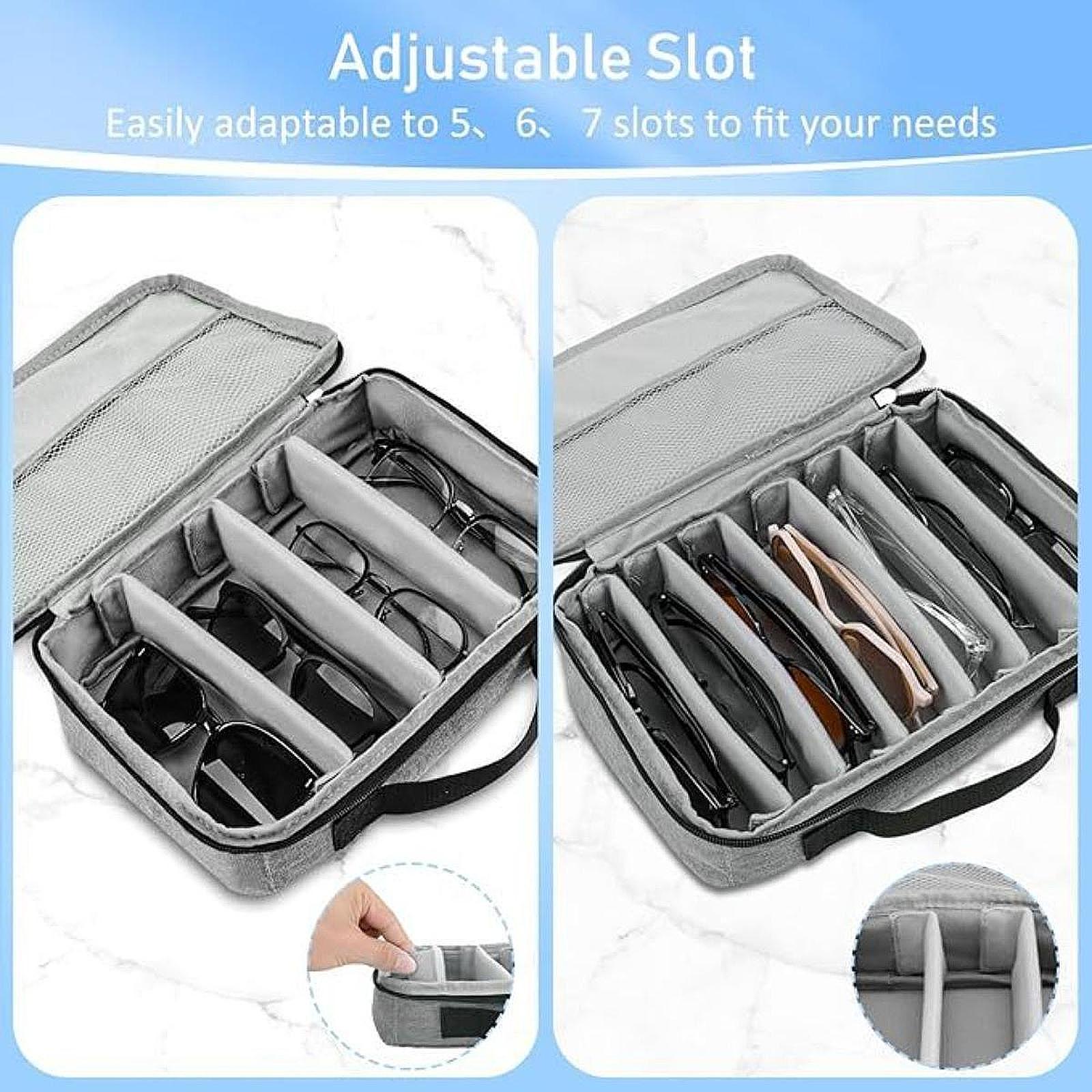 トラベルサングラスオーガナイザー ジッパーサングラスジュエリ - Men'S Accessories Organizer Tray のレビューと価格