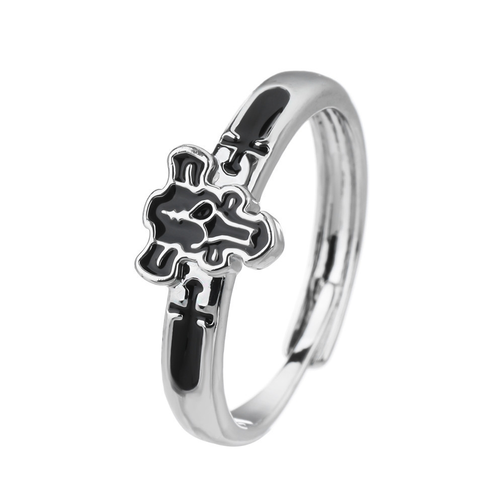 アニメ「ブラッククローバー」アスタコスプレメタルリングジュエ - Men Accessories Jewelry のレビューと価格